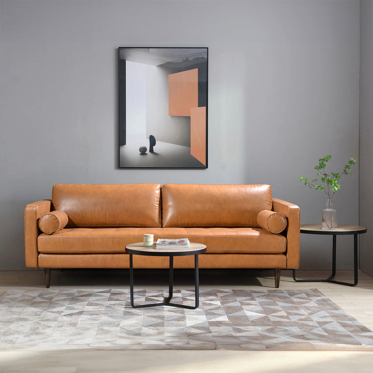 Nara Italian Leather Sofa