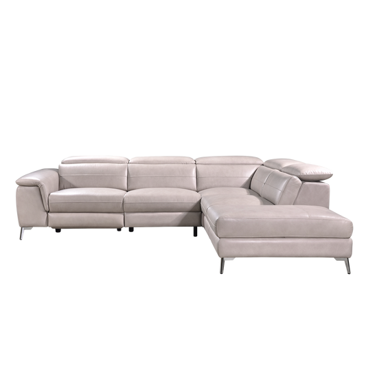 Vogue II Italian Leather Corner Sofa